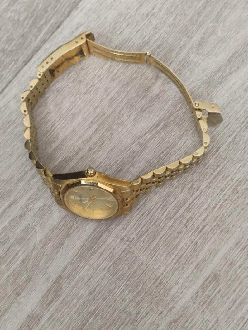 Bulova Gold-Tone Women's Bracelet Watch with Champagne Dial